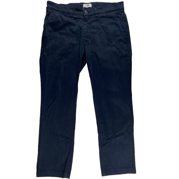 NN07 Marco Trousers Navy Blue Size 32x25 - Picture 1 of 9